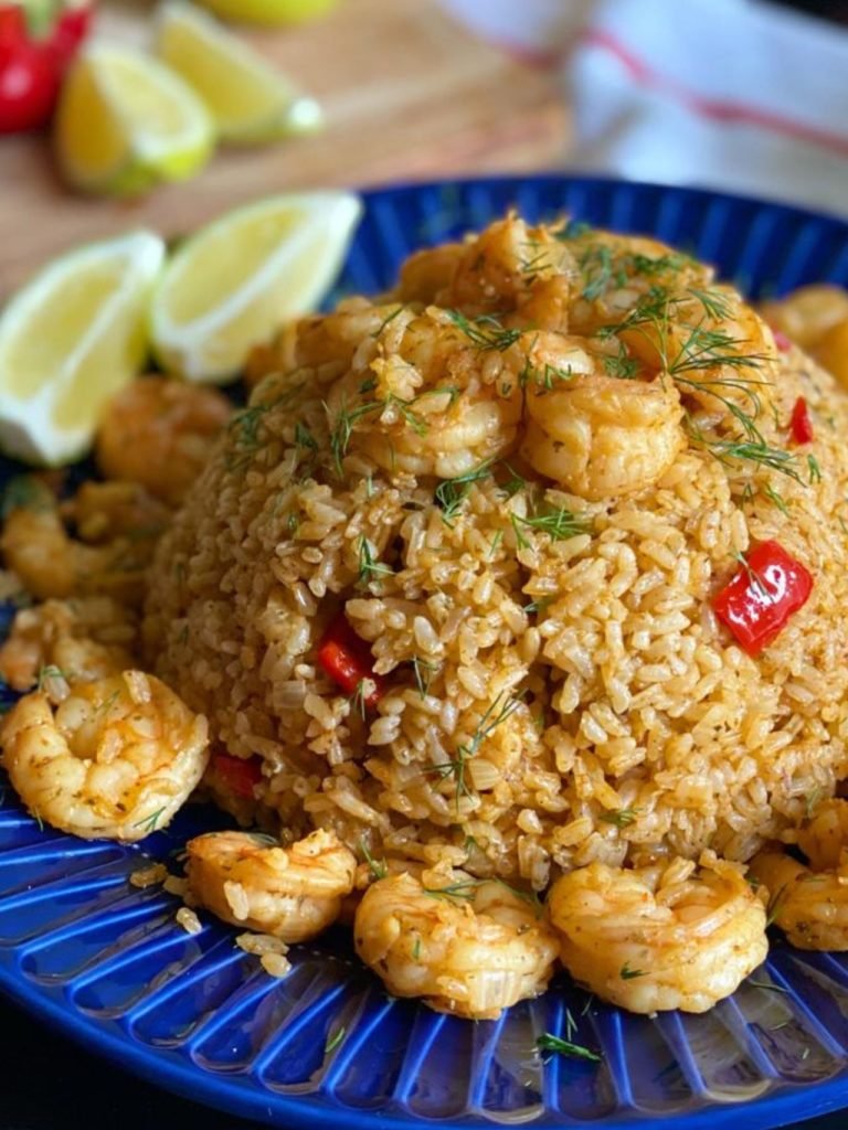 One Pot Shrimp And Rice Kitch