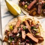 Steak & Hummus Tacos