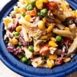 Light Creamy Tuna Pasta Salad