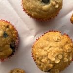 Blueberry Oat Muffin (No Sugar)