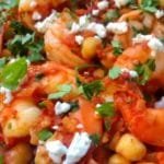 Spicy Shrimps and Chickpeas