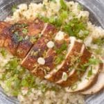 Thai Inspired Creamy Coconut Rice and Chicken