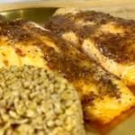 Freekeh & Salmon in the Air Fryer