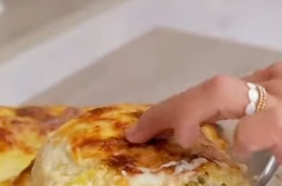لازانيا بالدجاج والسبانخ