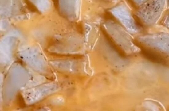 بيض بالبطاطاس