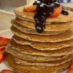 Chocolate Chip Oat Pancakes