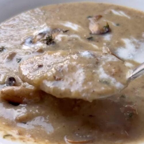 شوربة مشروم
