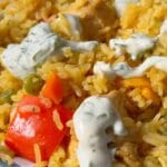 طاسة واحدة ارز بالدجاج