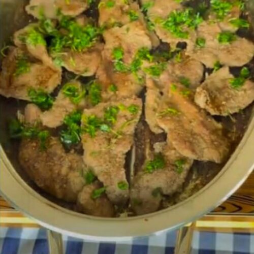 Grilled Beef Liver