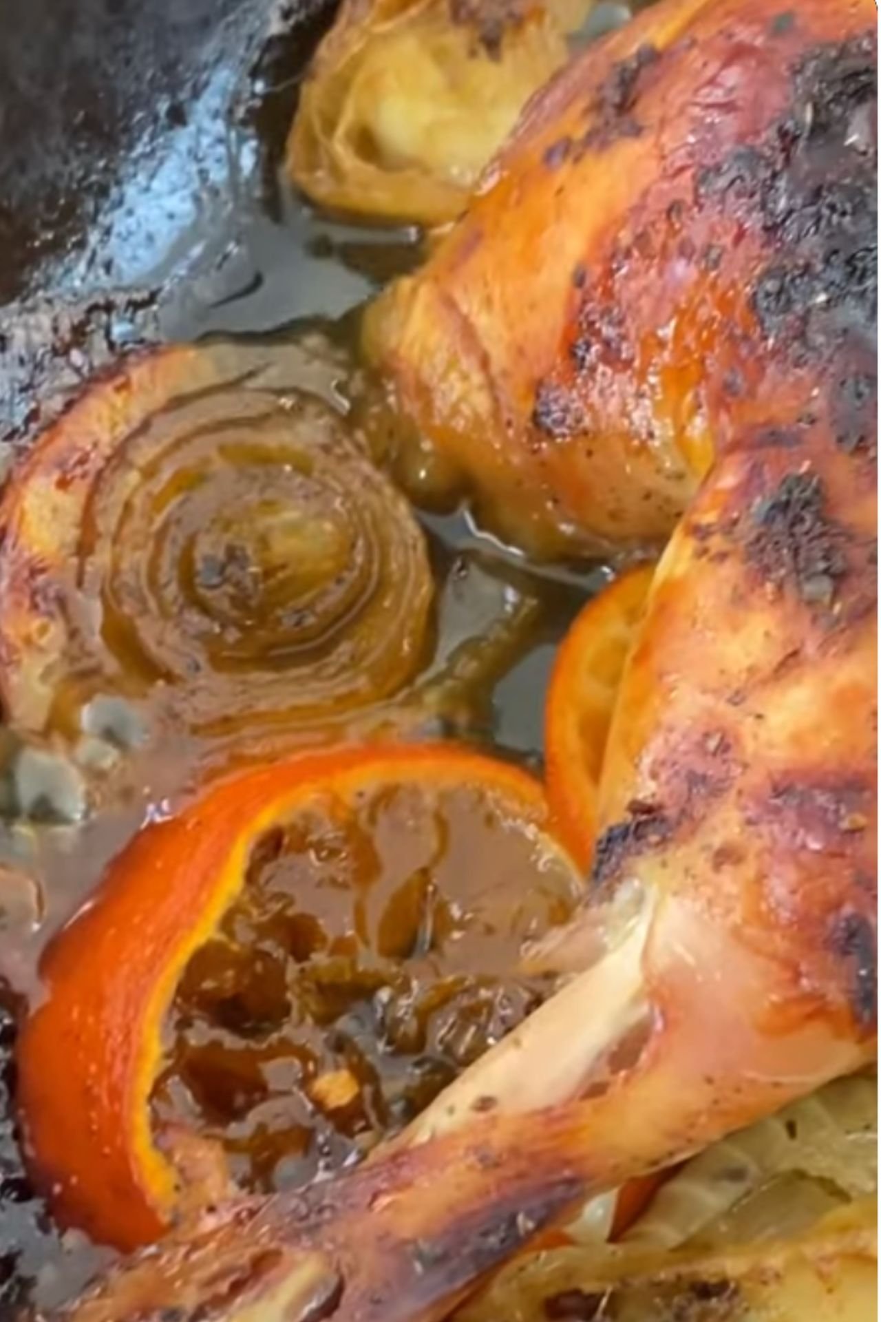 roasted orange chicken