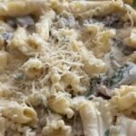 Creamy Bacon Mushroom Pasta