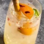 Spicy Peach Mojitos