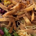 Grilled Chicken Salad with Crispy Tortilla Chips