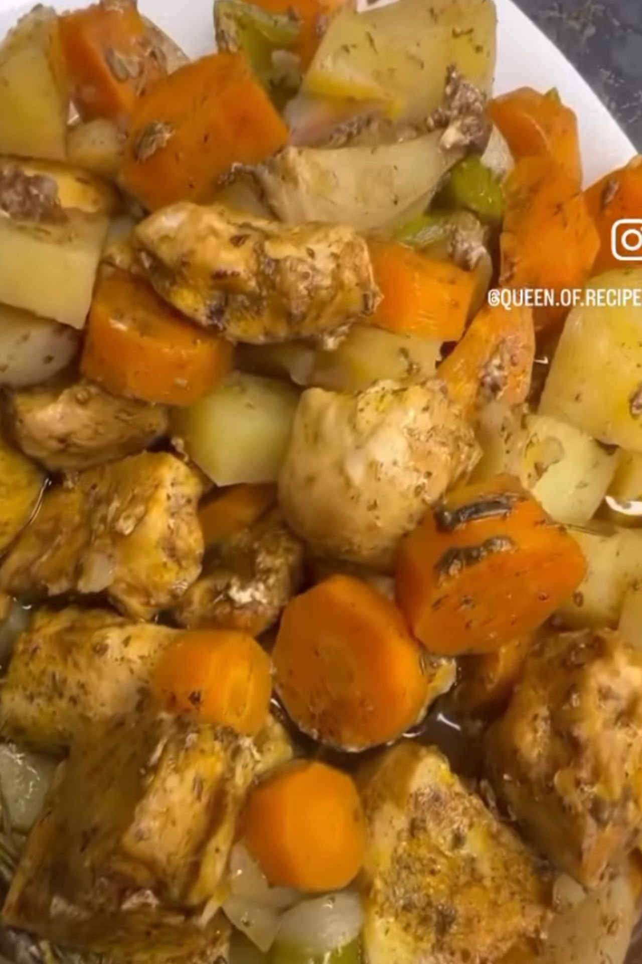 Chicken and Vegetable Foil Pack