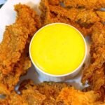 Chicken Strips & Homemade Mayonnaise & Honey Mustard Sauce