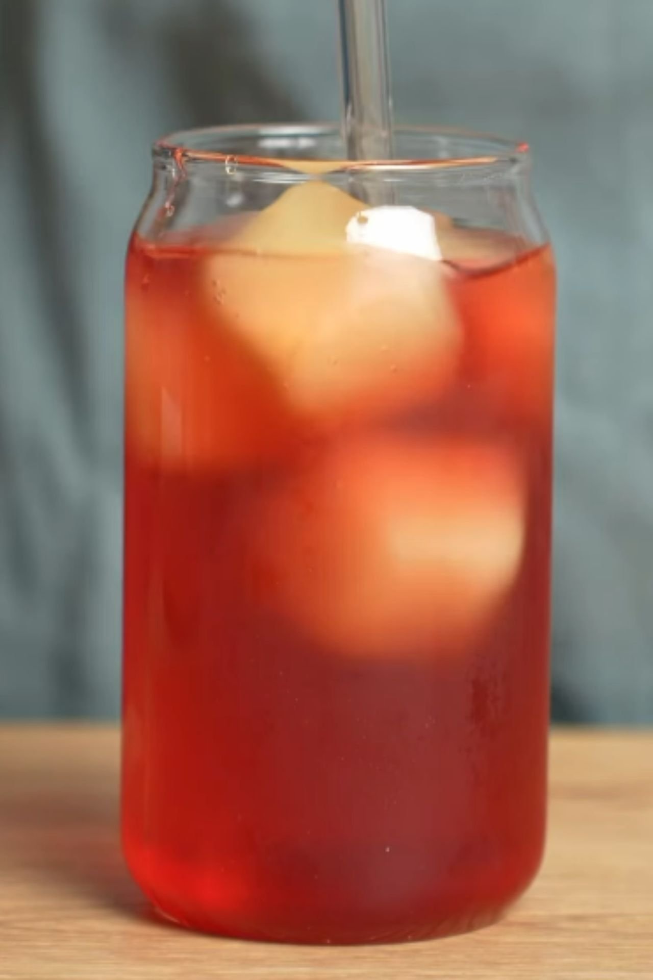 Iced Hibiscus Tea with Stevia