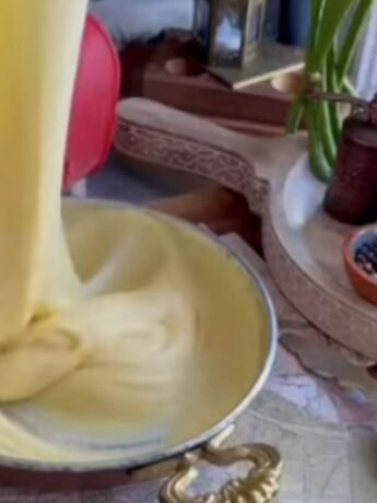 Turkish Melted Cheese and Cornmeal (Mhlama)
