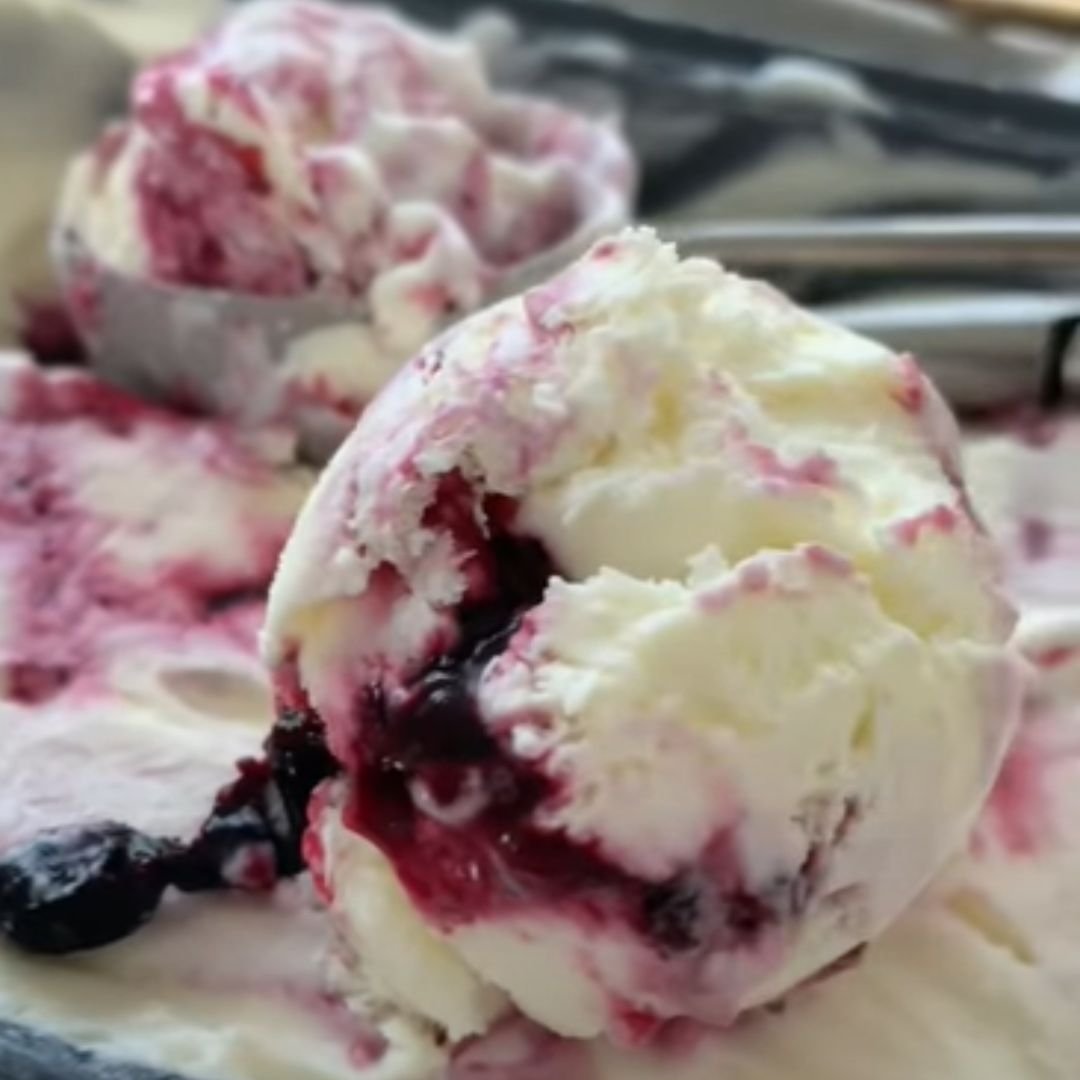 Mixed Berry Frozen Yogurt