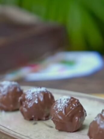 coconut chocolate balls