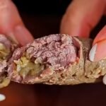 Stuffed Beef Escalope Roll