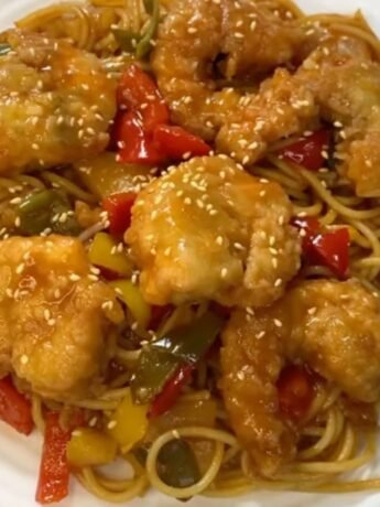 Sweet & sour shrimps