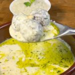 Stuffed Kofta with Yogurt Sauce