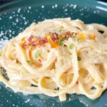 Pasta with Caramelized Onion & Chili Oil Sauce