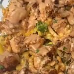 Crispy Loaded Fries with Spicy Chicken