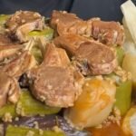 Iraqi Dolma with Lamb Ribs