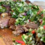 Entrecôte Steak with Chimichurri Sauce