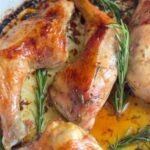 Roasted Chicken with Honey & Butter