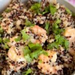 Quinoa with Shrimp