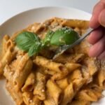 Roasted Vegetables Sauce Pasta