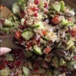 Quinoa & Veggies Salad with Balsamic Vinaigrette