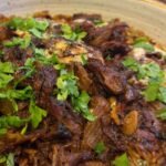 Oxtail and Orzo Casserole with Cream