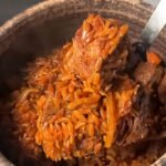 Egyptian Beef & Orzo Casserole (Tagine)