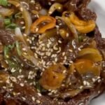 Slow-cooked Beef in Soy & Pomegranate Glaze