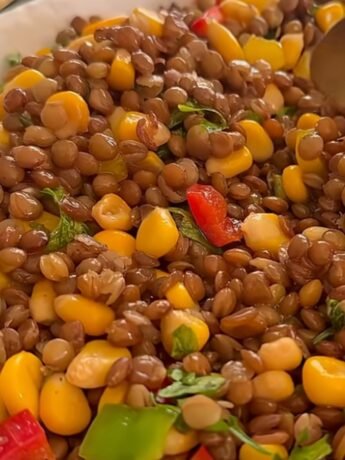 Lentil salad