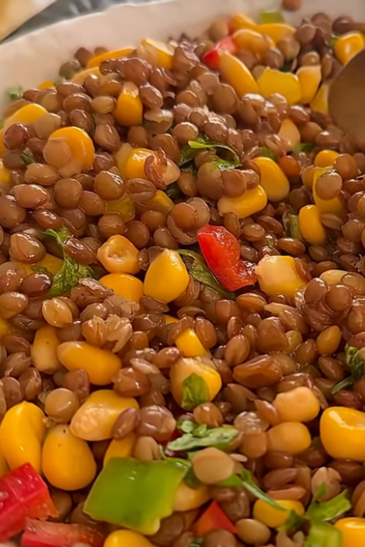 Lentil salad