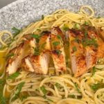 Butter Lime Pasta with Chicken Breasts
