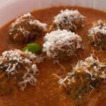 Tender Meatballs in Pink Sauce