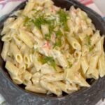 Smoked Salmon & Crab Sticks Pasta